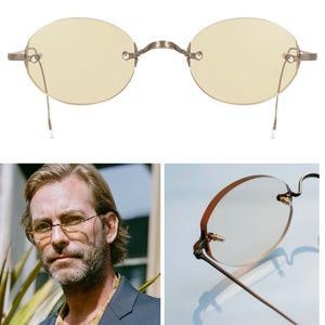 Mr. Leight Makena S 46 Antique Gold Brownwash Sunglasses